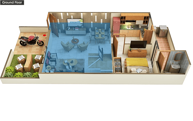 Mahant Monark Villas 3Bedroom Independent House/Villa