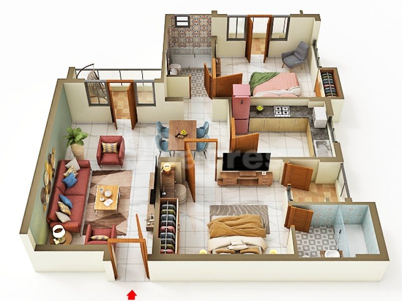 2bhk-flatapartment-neelkanth-dreamz